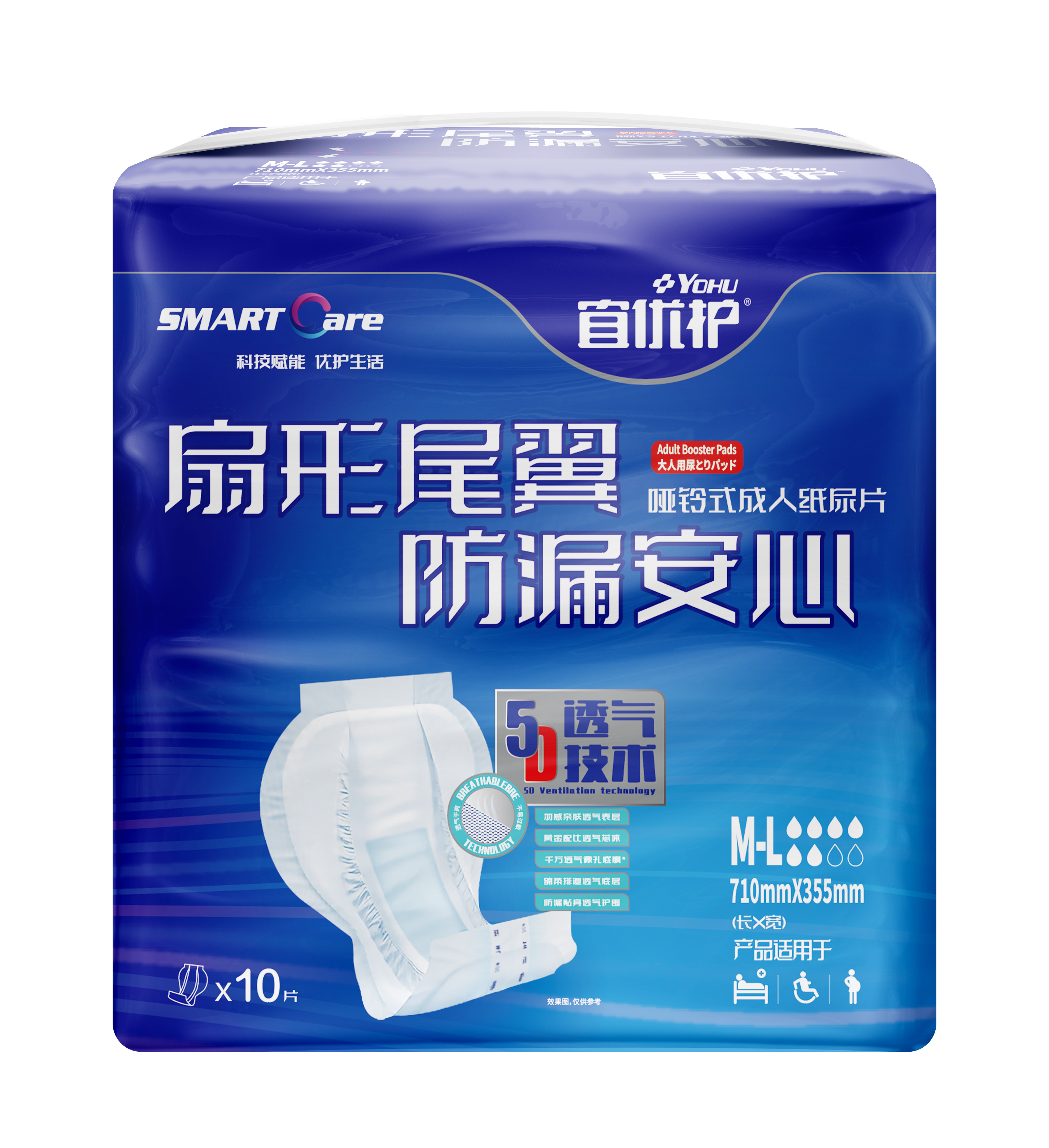 Starland Elderly incontinence care /maternity diapers leak-proof and safe